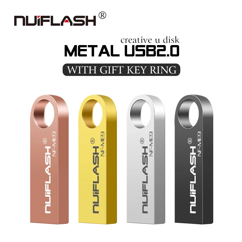 

High Speed USB Flash Drive Metal Pen Drive 128GB 256GB 512GB Pendrives Waterproof USB Stick 2.0 Memory Stick