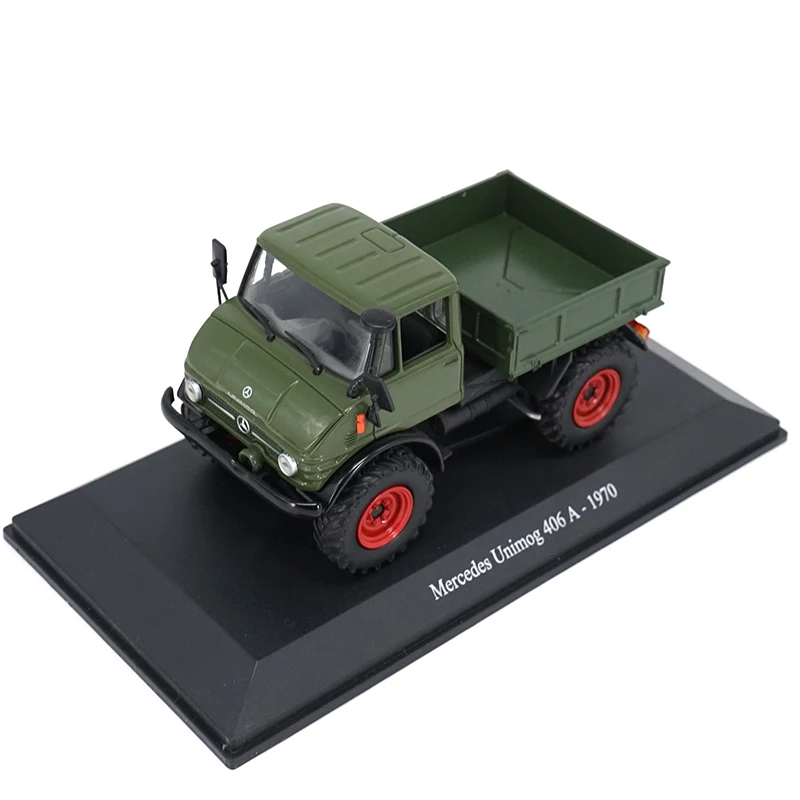 Оригинальный литый под давлением 1:43 UH Unimog 406 A внедорожник модель военного