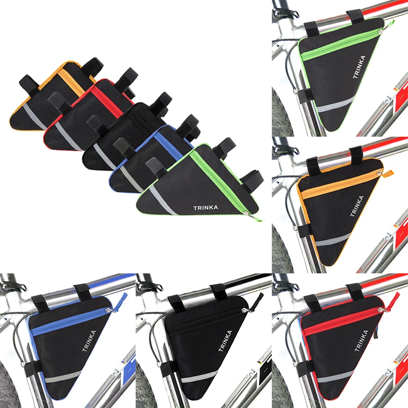 Водонепроницаемая велосипедная треугольная сумка для велосипеда на переднюю