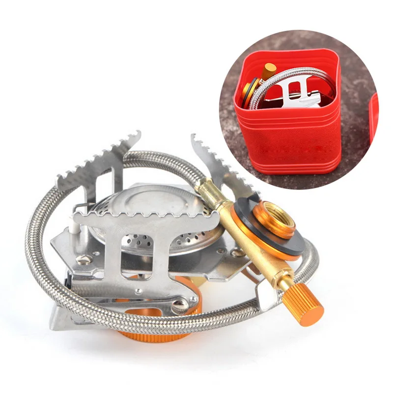 3500 Вт наружная газовая плита горелка для кемпинга складная электронная из