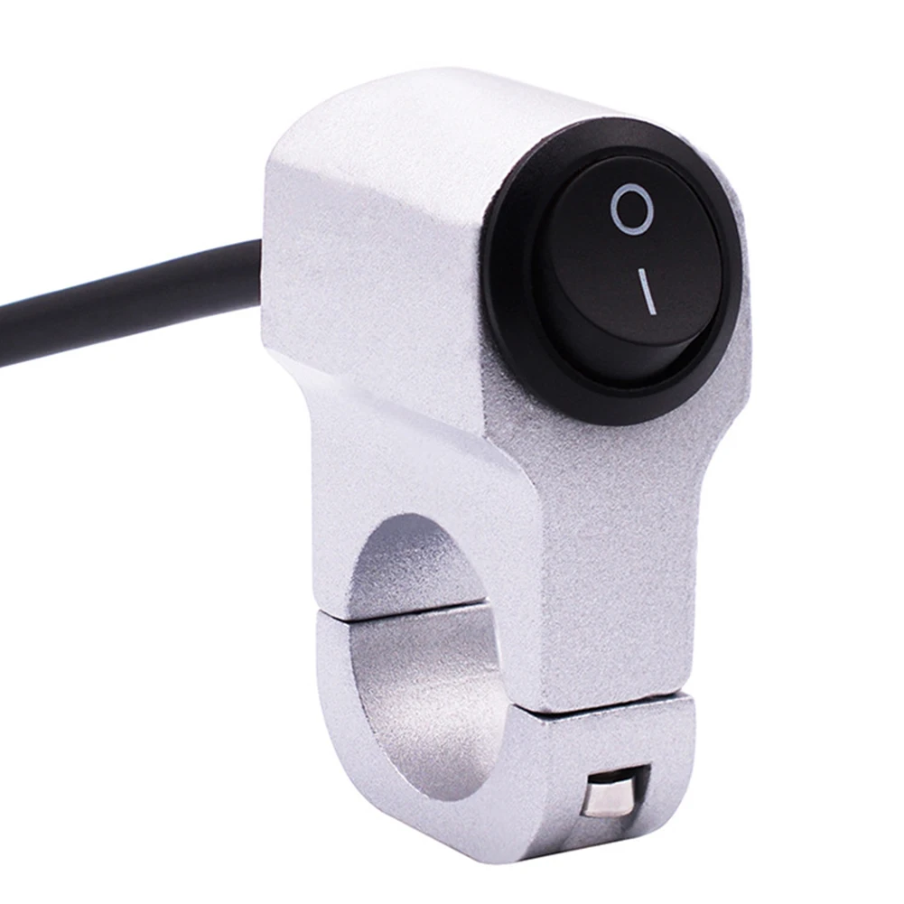 Aluminum Alloy Light Switch Motorcycle Handle Grip Practical Easy Install Safe On Off Durable Professional Waterproof | Автомобили и