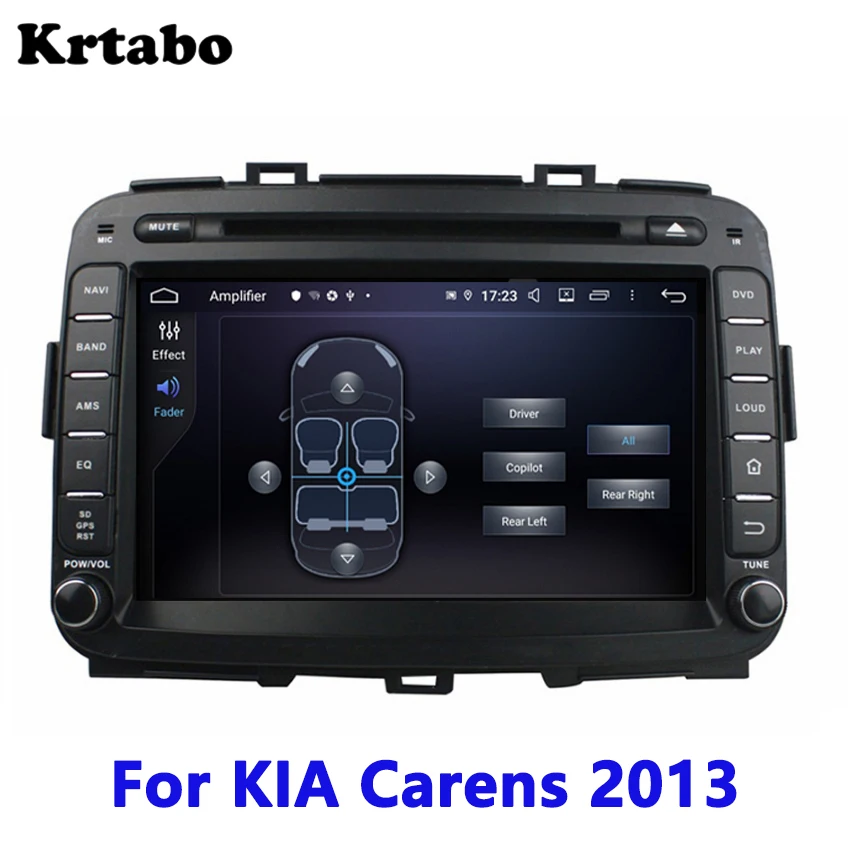 Автомагнитола Krtabo мультимедийный плеер на Android магнитола DVD GPS навигация стерео