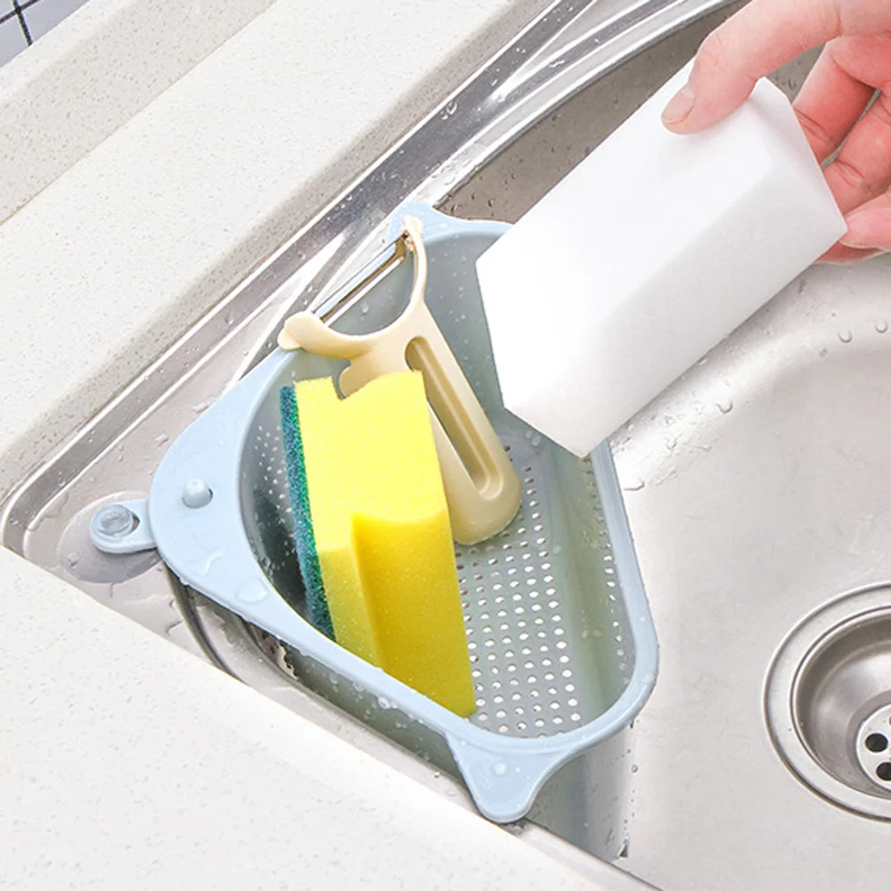 Многофункциональная регулируемая полка на присоске полезный держатель губки