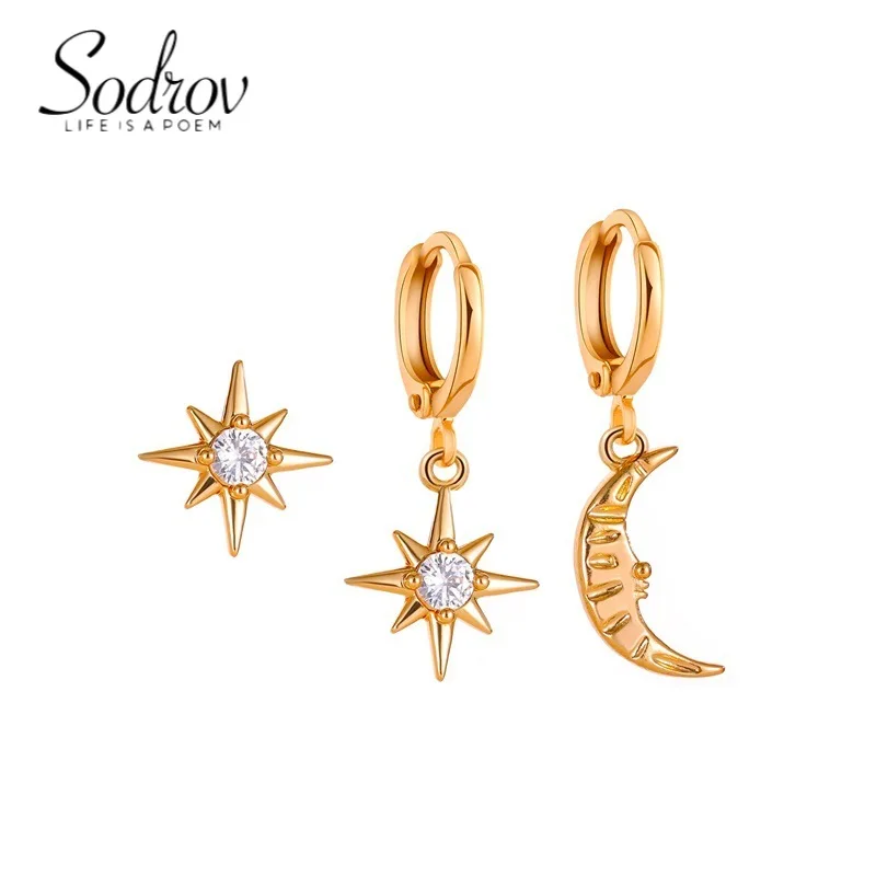 

Korean Fashion Gold Earrings for Women 2021 Clip on Earrings Trend Dangle Earrings Sets Jewelry 2021 Retro Women Earings