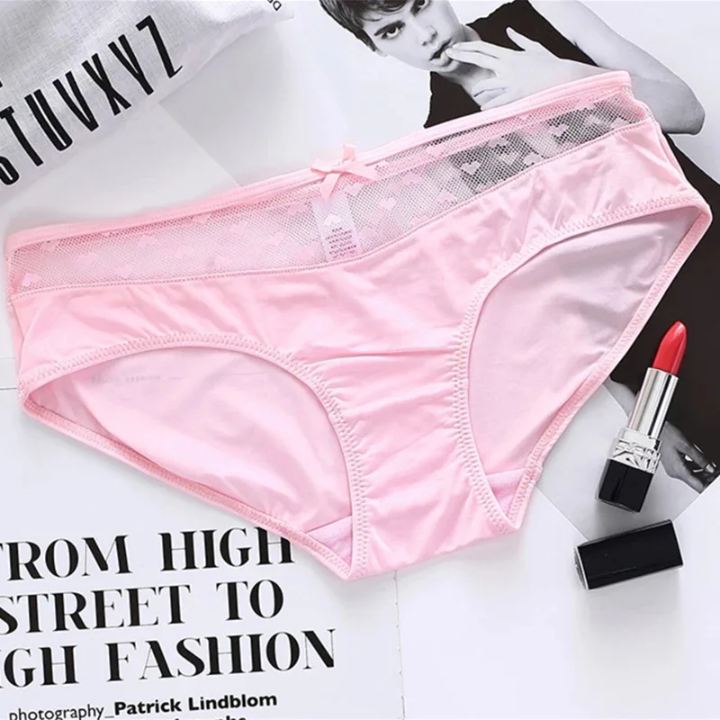 

Женские сексуальные и удобные шелковые кружевные трусы, шелковые мягкие дышащие трусы с низкой посадкой, A19249