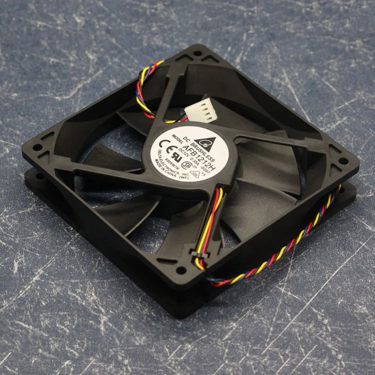 Вентилятор AFB1212H Для DELTA 12025 120 мм 120x120x25 постоянный ток 12 в 0 35 А Компьютерный