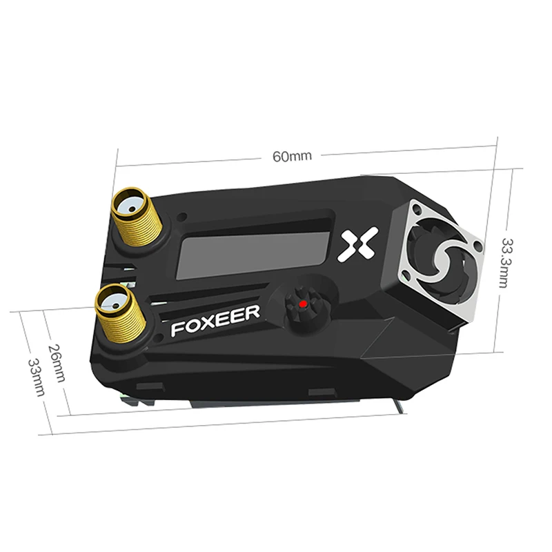 

Foxeer Wildfire 5.8G Goggle Dual Receiver Module for Fatshark Dominator All Series V1 V2 HD3 Attitude V3 V4 FPV Goggles RC Drone