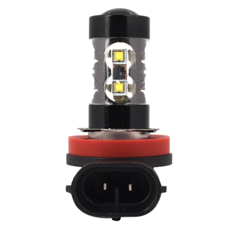 Лампы светодиодные H11/H8 10-SMD 50 Вт 2 шт./упаковка