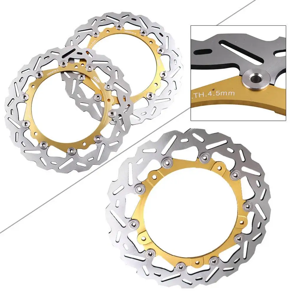 LUCKMART диск переднего тормоза мотоцикла роторы для BMW 2009-2014 S1000RR 09 10 11 12 13 14