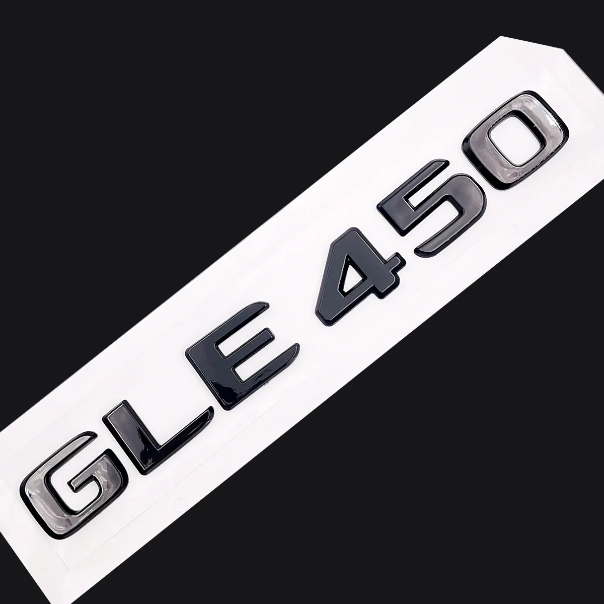 Оригинальный размер 1:1 Автомобильная эмблема заднего хвоста цифры-буквы