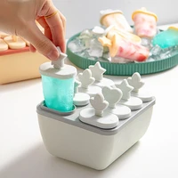 ice cream maker popsicle holder system machine cubes trays molds forms lolly mould for home pallets pole plastic homemade drinks