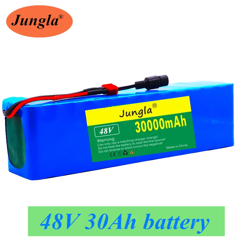 

Original 48v 30mAh 1000watt 13S3P 18650 Battery Pack MH1 54.6v E-bike Electric bicycle battery Scooter with 25A discharge BMS
