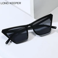 mirror cat eye sunglasses new woman vintage black high quality sun glasses for fashion big frame brand designer cool oculos