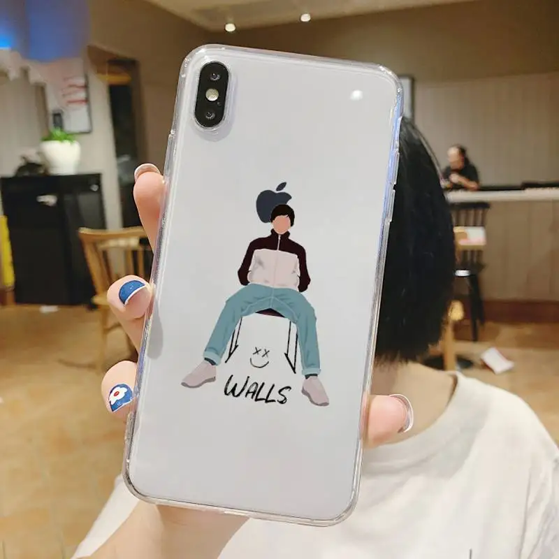 

Louis Tomlinson One Direction Phone Case Transparent for iPhone 6 7 8 11 12 s mini pro X XS XR MAX Plus