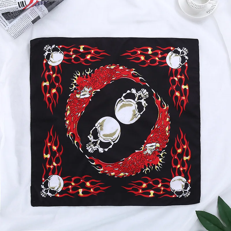 Цветной череп Головной шарф полиэстер/хлопок Спорт на открытом воздухе езда