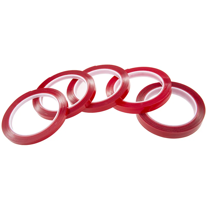 1 рулон 3 м двухсторонняя клейкая лента акриловая прозрачная никаких следов