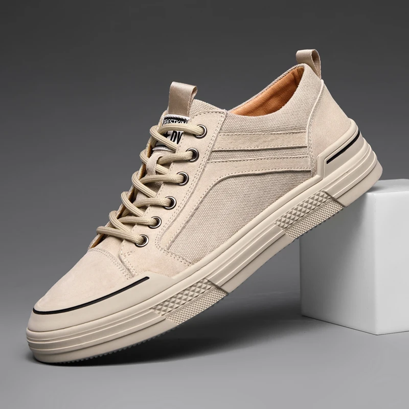 

Модные прогулочные уличные туфли удобные новые стильные парусиновые кожаные рабочие туфли Zapatillas Hombreb повседневные ботинки S9730-S9736 Dn