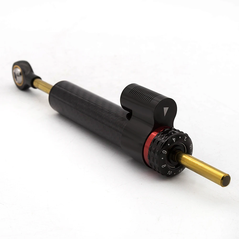 

Fiber Carbon Steering Damper Stabilizer Motorcycle For DUCATI Monster 696 Dampers Mount Bracket Support Kit Accessories