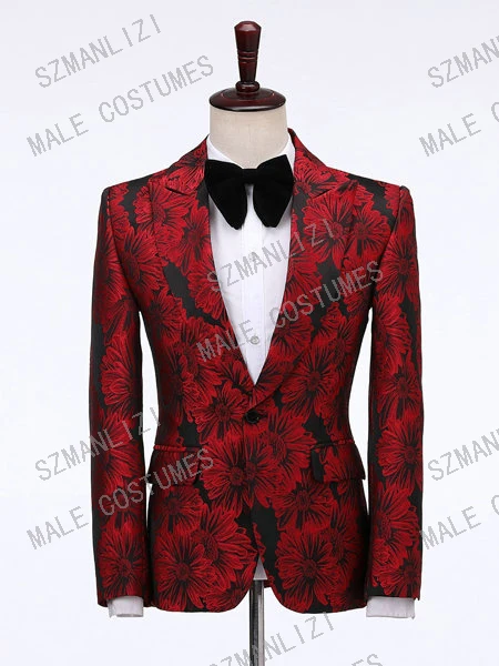 only jacket Новейший дизайн пальто брюки Тонкий блестящий серебряный курительный пиджак итальянский смокинг платье двубортные мужские свадебные костюмы жениха - Цвет: only jacket