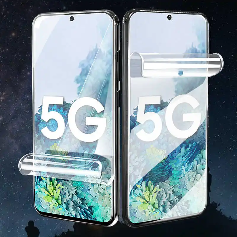 

4Pcs Hydrogel Film On For Samsung Galaxy S20 FE S10 S8 S9 S21 Note 20 Ultra 10 Plus Screen Protector For Samsung A51 A50 A70 A71