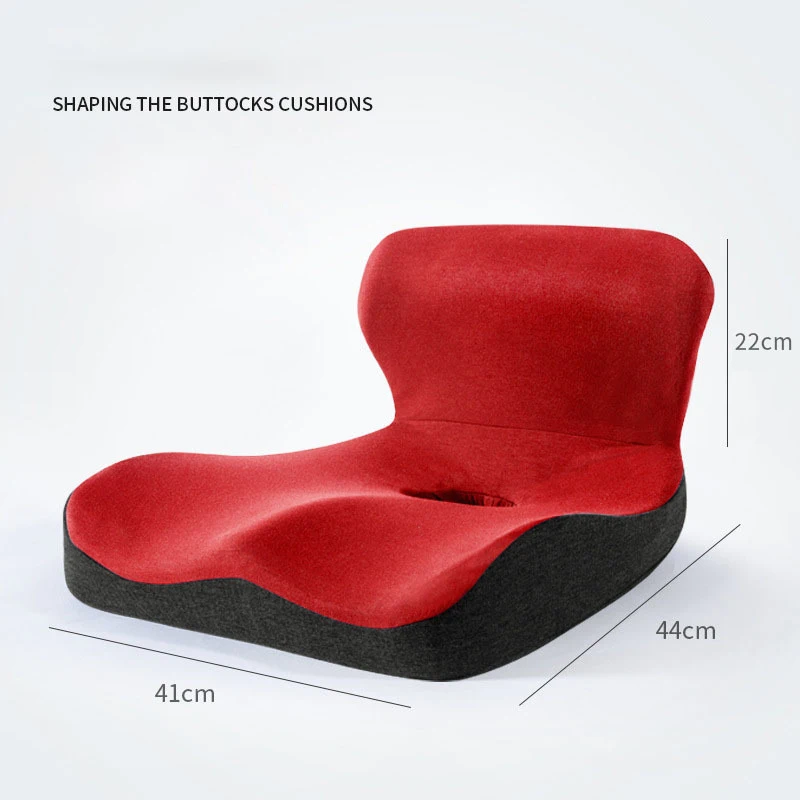 

Chair Tailbone Pain Cushion Pillow Coccyx Pillow Memory Foam Hollow Design Lumbar Support Pillow for Office Chair Cushion