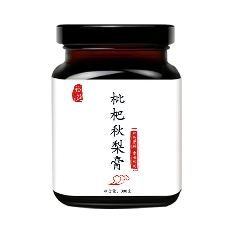 

Loquat Autumn Pear Paste,Loquat Ointment,loquat Autumn Pear Cream To Relieve Cough and Moisturize Lungs 300g