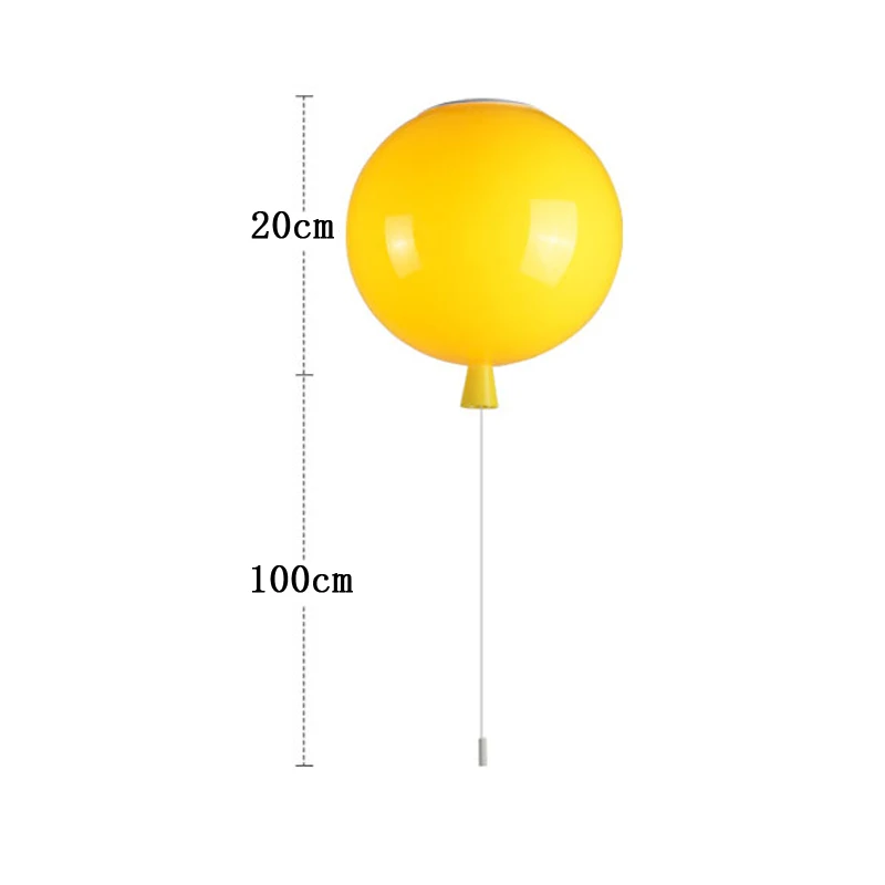 

Modern pendant lights nordic design pandant lamp Romantic balloon HangLamp Children's room light fixture home decor gift Cartoon
