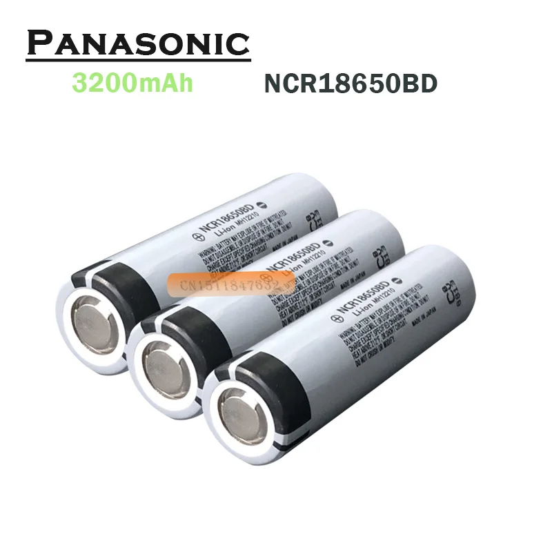 Литий ионные аккумуляторы Panasonic 18650 3 7 В 3200 мА · ч литиевая батарея для внешний