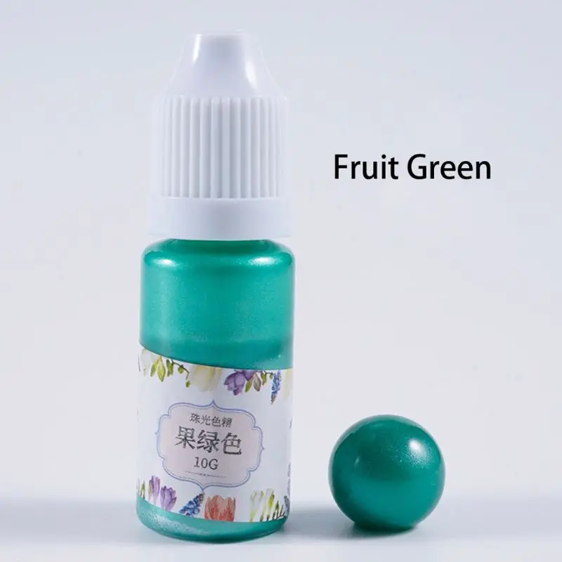 

10G UV Resin Ultraviolet Curing Liquid Pearl-luster Pigment Dye DIY Art Crafts