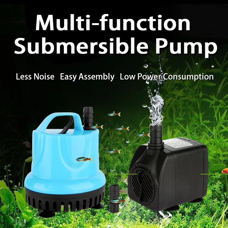 

Hot Sales Senzeal Ultra-Quiet Aquarium Water Pump 3W/5W Submersible Pump Fish Tank Pump Aquarium Pond Fountain Pump Accessories