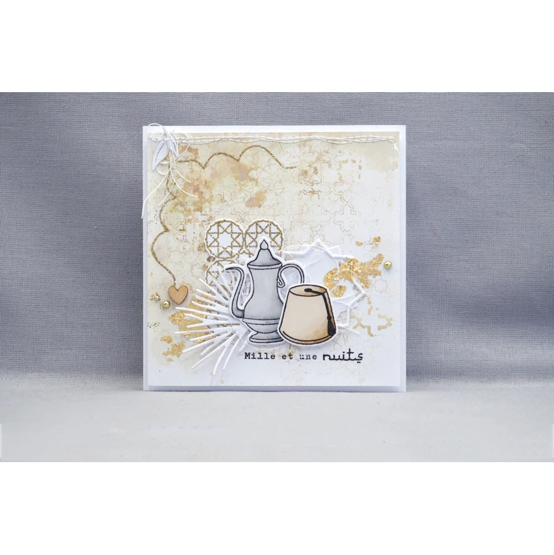 Трафарет CH Одуванчик металлические Вырубные штампы для скрапбукинга практика