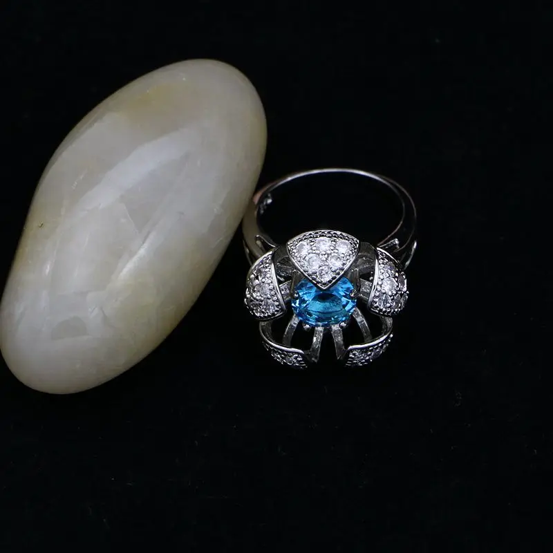 Женский ювелирный комплект из колье браслета и серёг серебро 925 пробы | Украшения