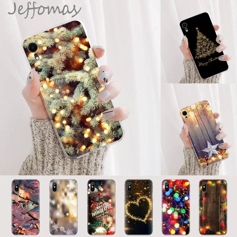 Чехол для телефона с рождественской елкой на новый год iphone 12 5 5s 5c se 6 6s 7 8 plus x xs xr 11