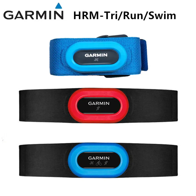 Garmin HRM tri/HRM плавание бег Велоспорт пульсометр водонепроницаемый поддержка