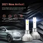 Автомобисветильник Фары H4 H7 H1 светодиодный H8 H9 H11 3000K 6000K 6500K 8000K 25000K Автомобильные противотуманные фары 2 шт. F2A-светодиодный H1 40 Вт лм