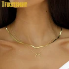 Женское колье-цепочка из стерлингового серебра 925 пробы с широкой цепочкой 3 мм, серебряное ожерелье-цепочка со змеиным рисунком, летняя новинка, оптовая продажа