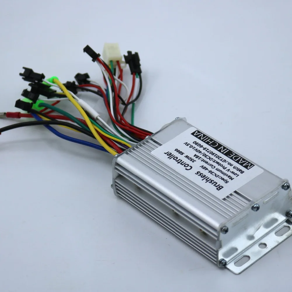 GREENTIME 36V 48V 350W 18A BLDC контроллер двигателя E-велосипед бесколлекторный регулятор скорости и S866 ЖК-дисплей Дисплей один комплект