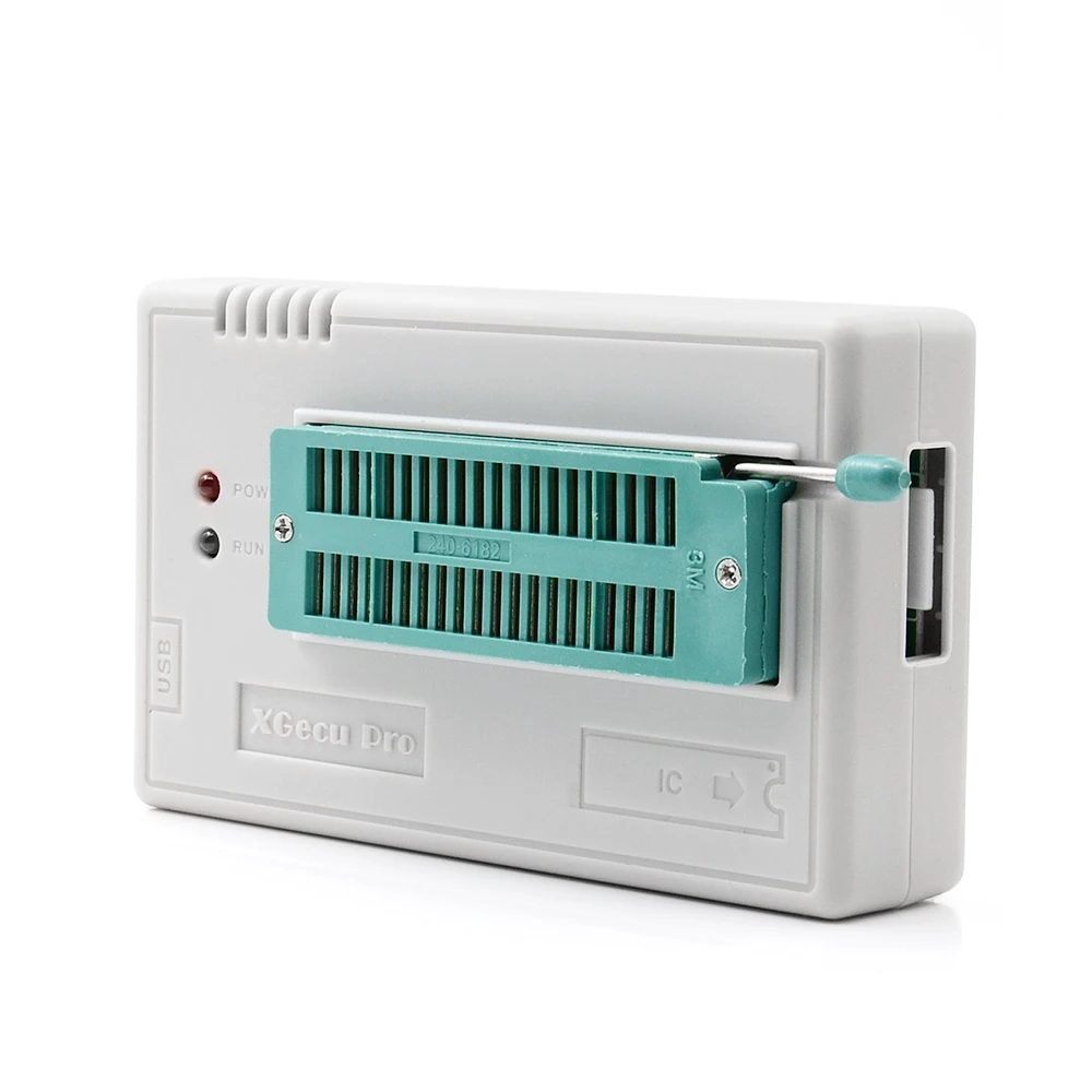 XGECU 100% оригинальный новый TL866II Plus Универсальный программатор Minipro + 17 адаптеров