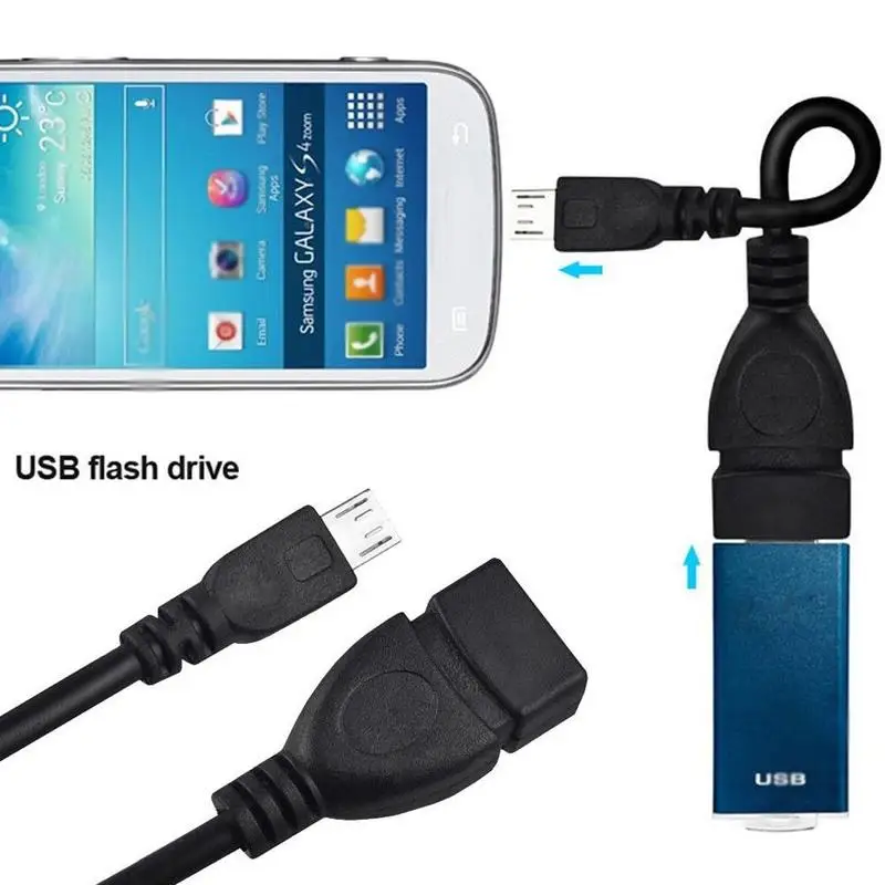 

USB Male Host Usb Female OTG Adapter Cable For Android Cellphone Data Line Tablet PC Phone S7Z9