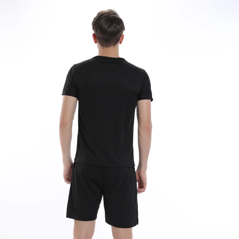 Мужская футболка для бега 2019 быстросохнущая фитнес тренировочная одежда