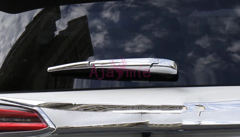 Хромированный автомобильный Стайлинг накладка на заднее стекло дождевик