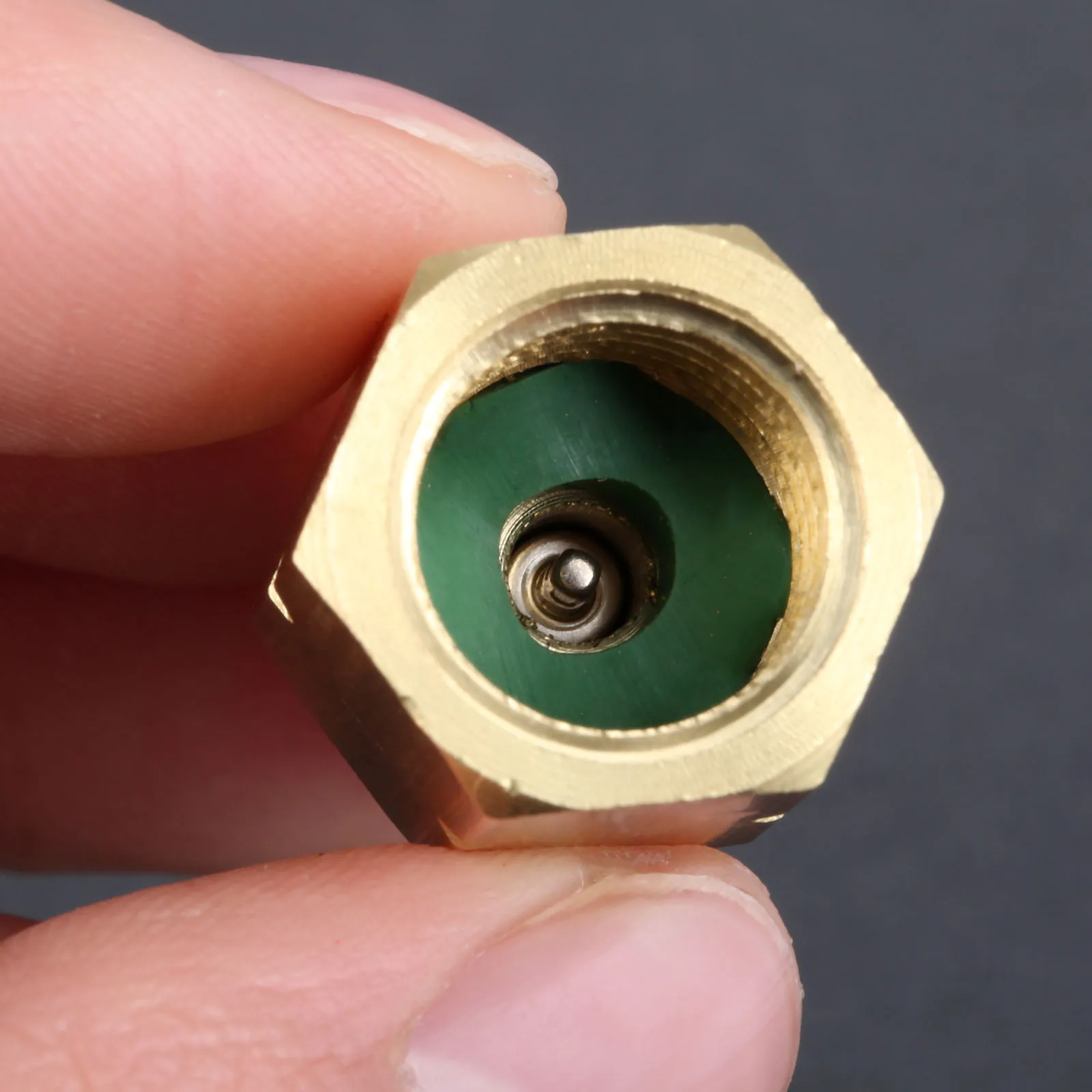 R1234YF вакуумный насос адаптер бак хладагента к R12 монтажный 1/2 &quotЖенский Acme 1/4&quot