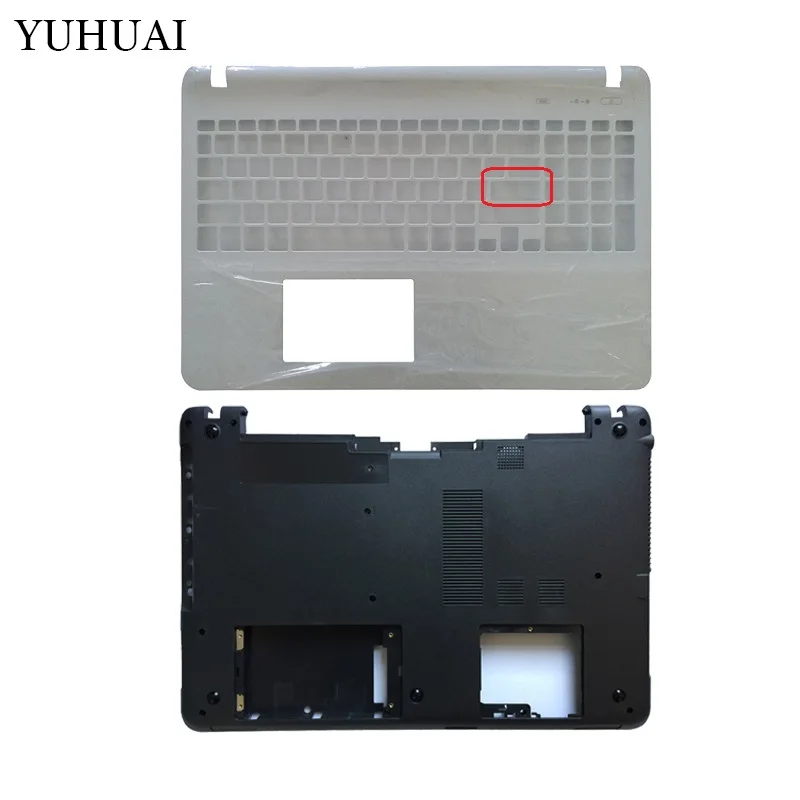 White small return D Для sony Vaio SVF151 SVF152 SVF153 SVF1541 SVF1521K1EB svf1521p1r SVF152C29M SVF1521V6E и Упор для рук верхняя крышка/нижний чехол Крышка - Цвет: White small return D