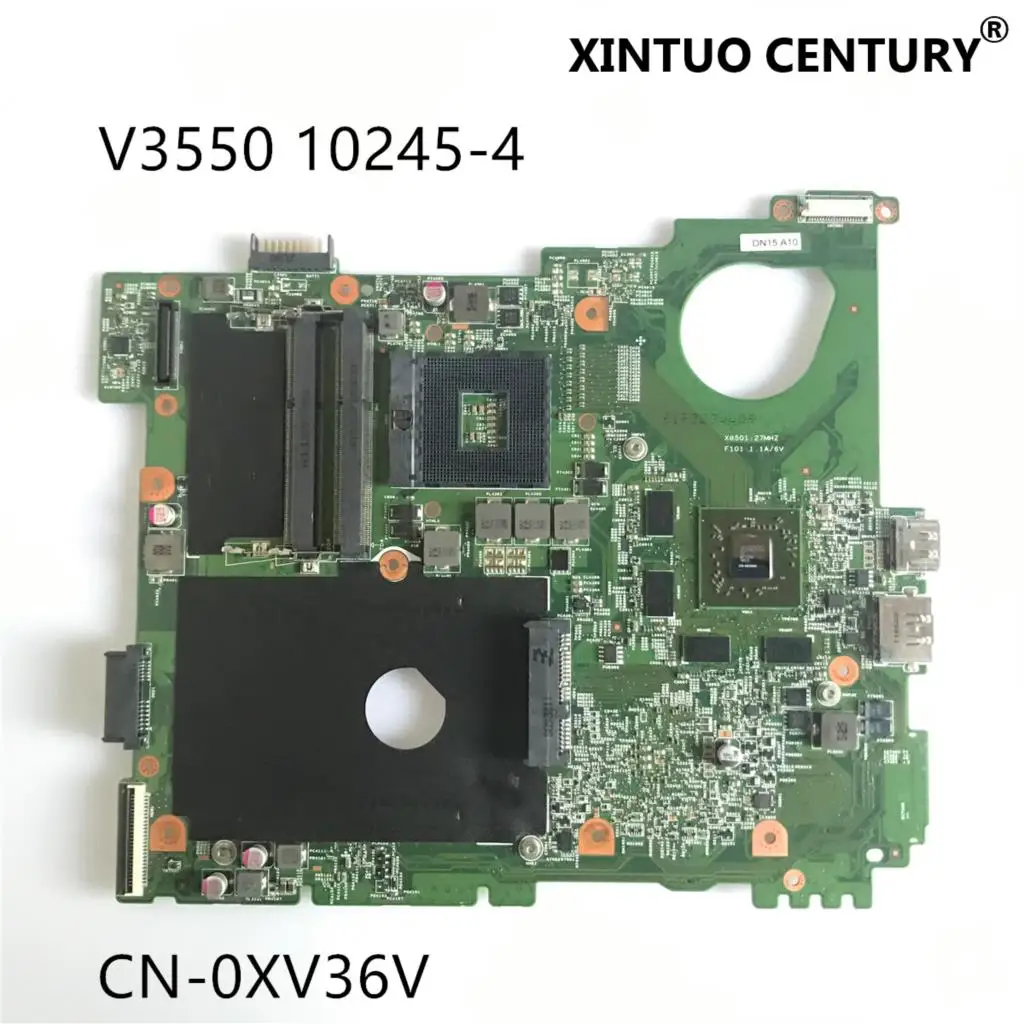 

CN-0XV36V 0XV36V XV36V Laptop Motherboard For Dell vostro 3550 v3550 10245-4 HM67 DDR3 HD6630M 100% test