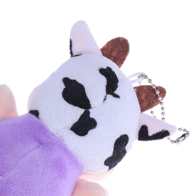 

New Little 10cm Little Cow Stuffed Animal Plush Toys , Key chain Plush Dolls , Kid's Plush Toys