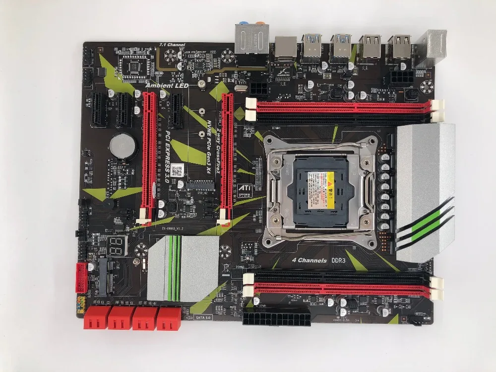 X99 материнская плата LGA 2011-3 DDR3 4 канала 64G REG ECC память SATA III USB 3,0 для Intel LGA 2011-V3 Xeon материнская плата 2011 V3