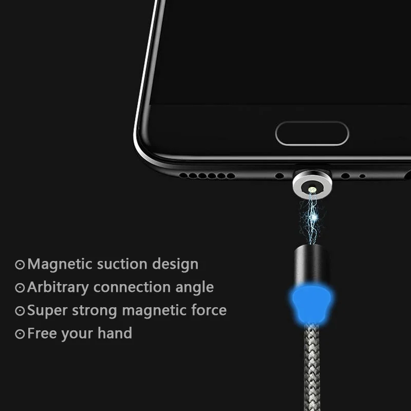 Магнитный USB-кабель для Samsung Galaxy M10 M20 A10 A30 A40 A50 A2 Core A70 A8S Feel 2 A20E/A10E M40/A60 NOTE10 Pro |