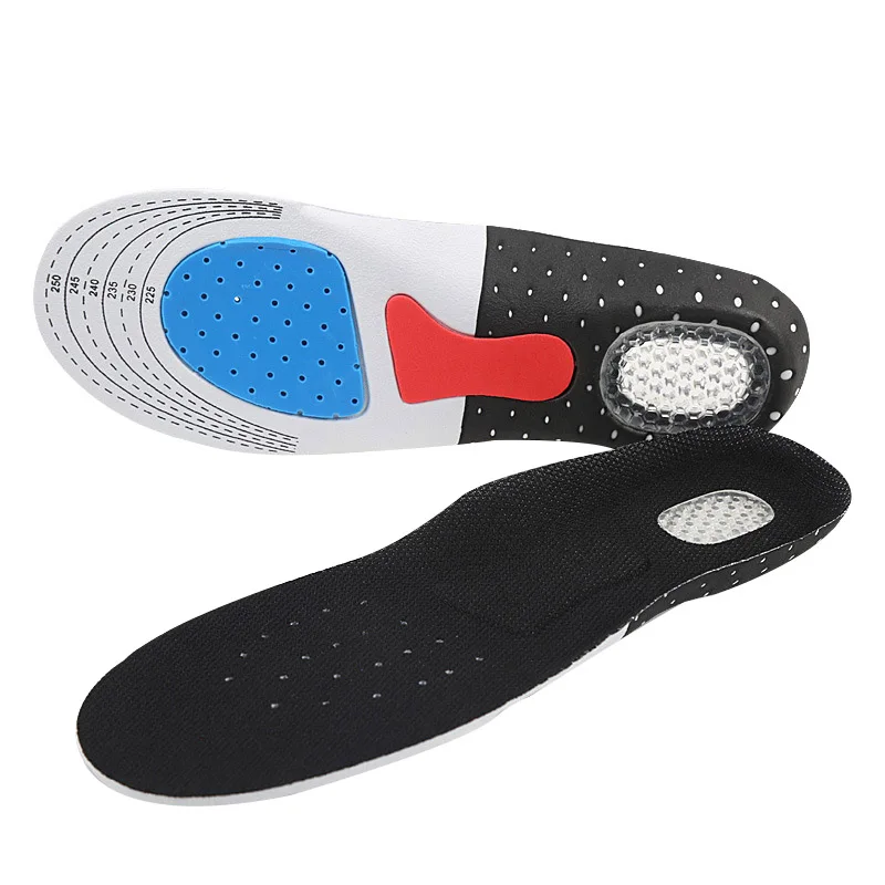 

2 Pairs Foot Silicone Gel Insoles Pads Orthotic Arch Support Shoes Pads SAL99