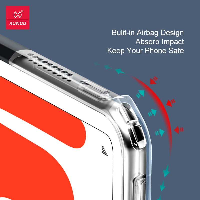 xundd for huawei matepad 10 4 case protective tablet case shockproof cover thin airbag bumper light cover for matepad 10 4 free global shipping