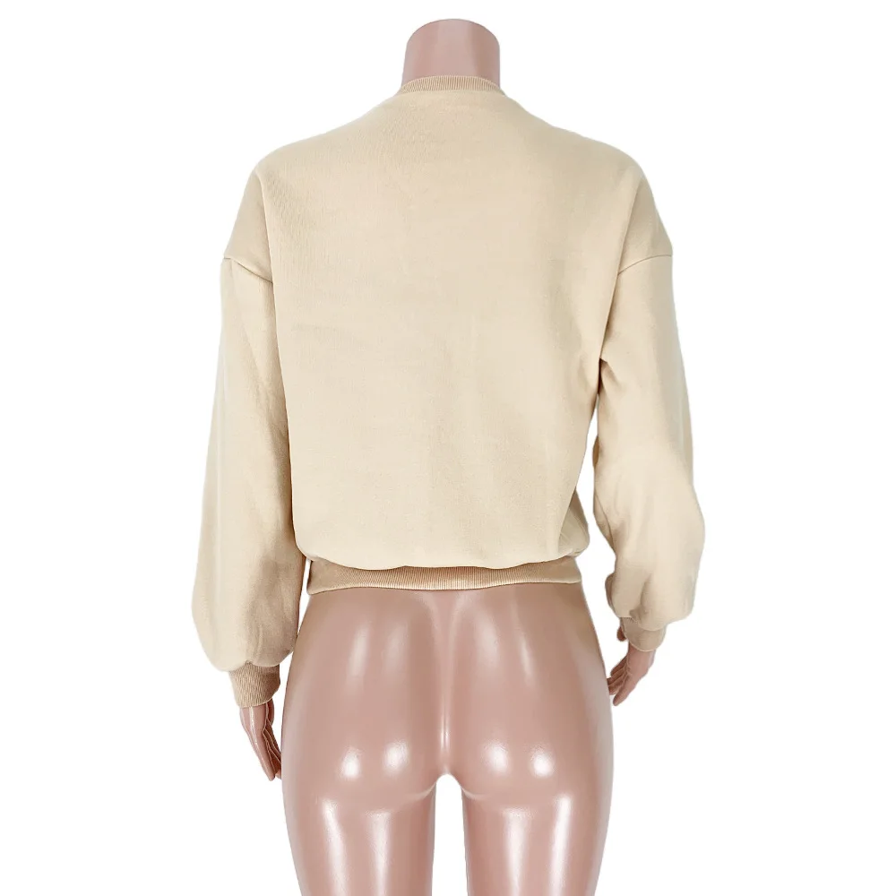 

INS Hot Recommend Korean Style Classic Fashion Sweatshirt Women Letter Printed Oversize Hoodies Long Sleeve Vintage Pullover Top